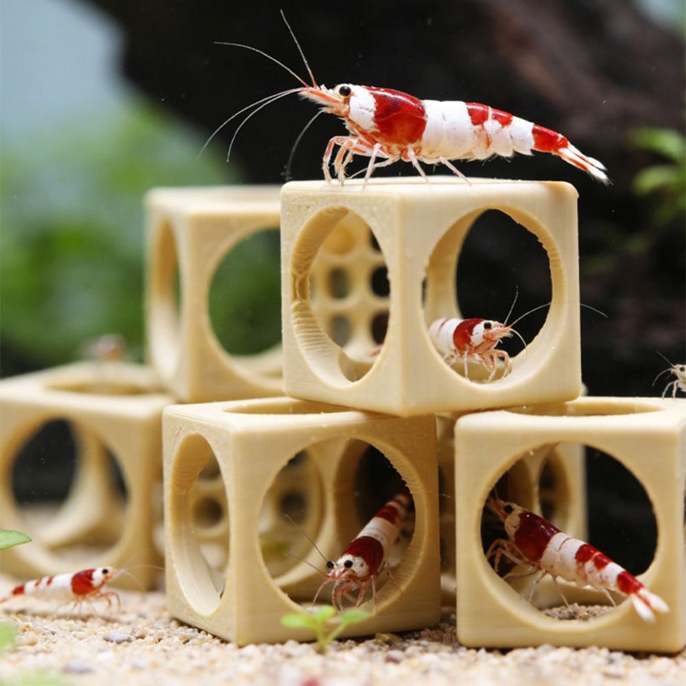 Геометрическое 3D-печатное укр – обзор и цена Aquarium Fish Hiding Spot