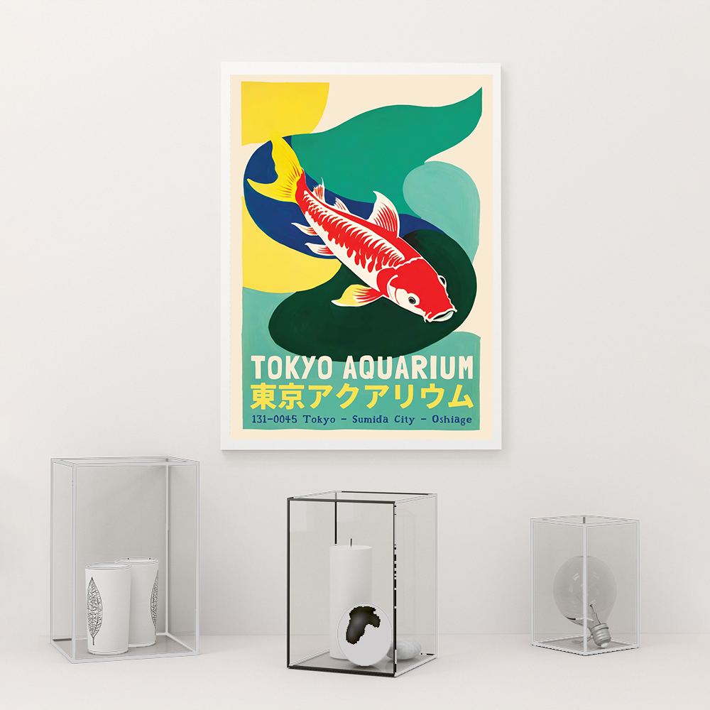 Современные аквариумные выстав – обзор и цена Aquarium Fish Poster
