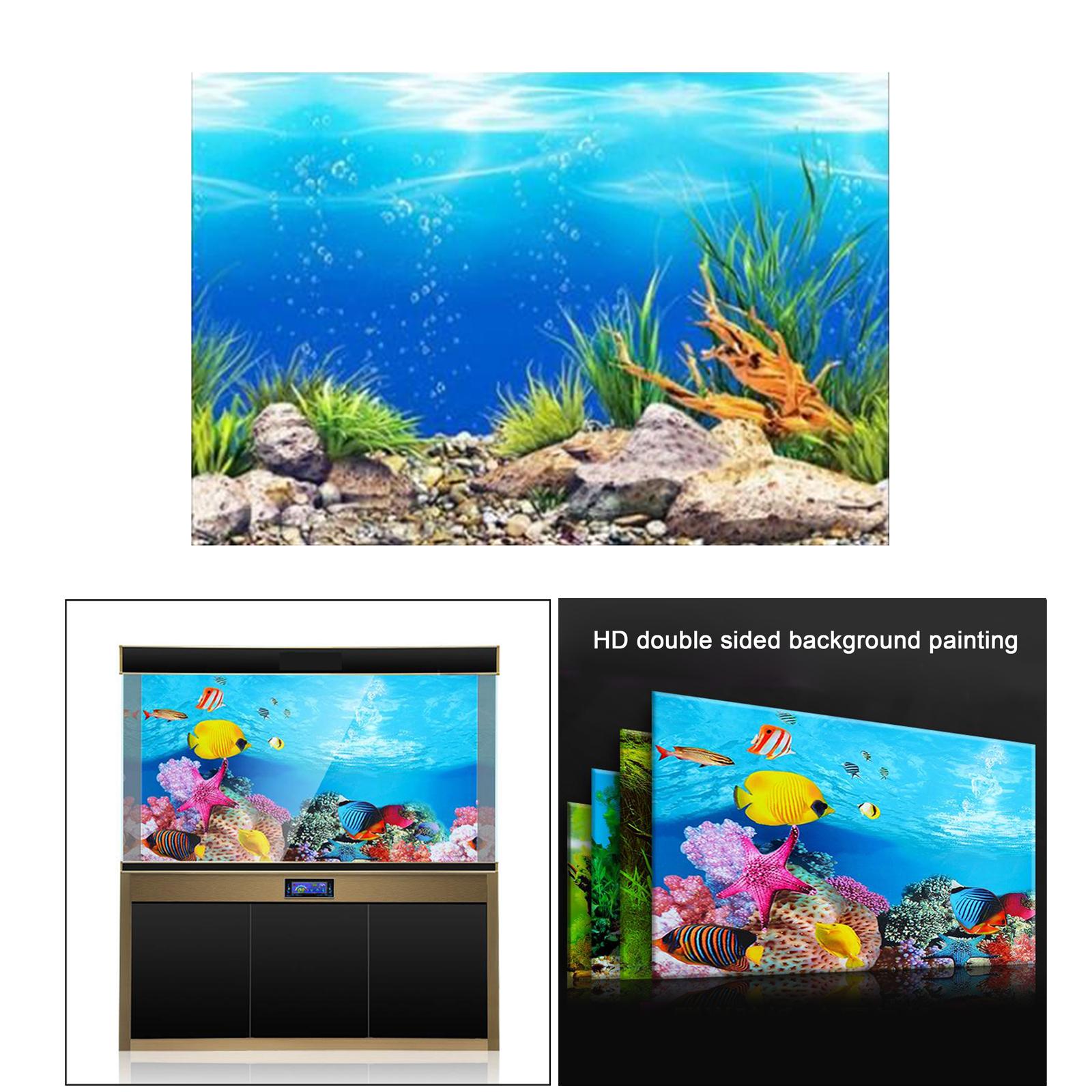 3D-постер для аквариума с эффе – обзор и цена Aquarium Fish Poster