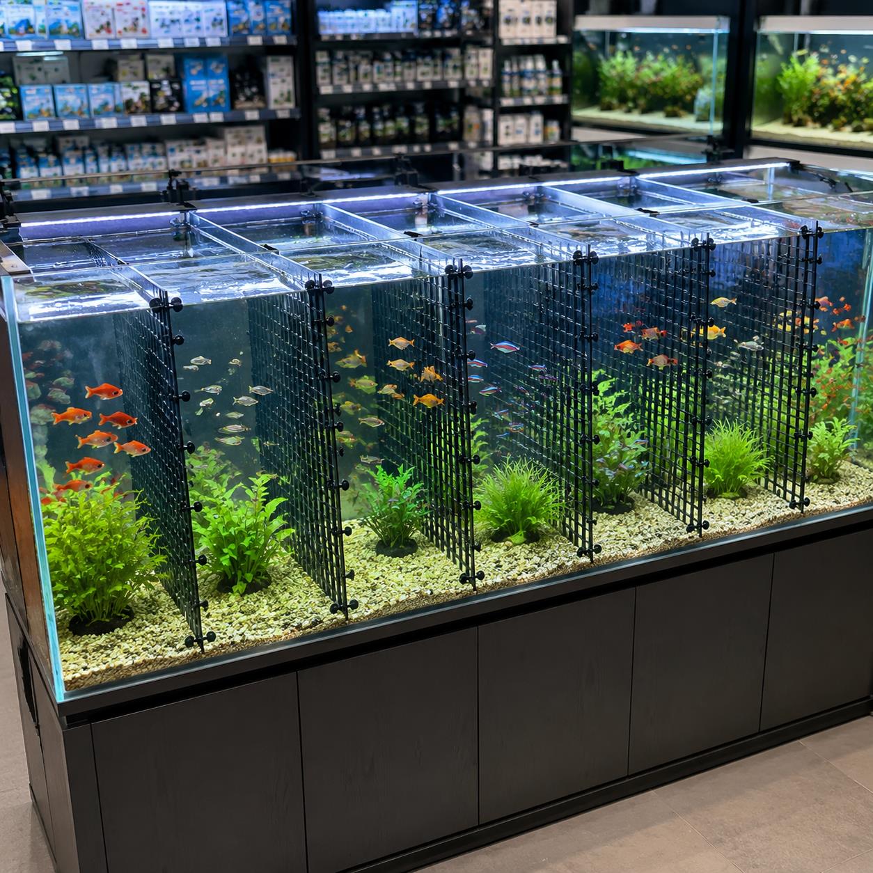 Система разделительных сеток д – обзор и цена Tank Divider Mesh