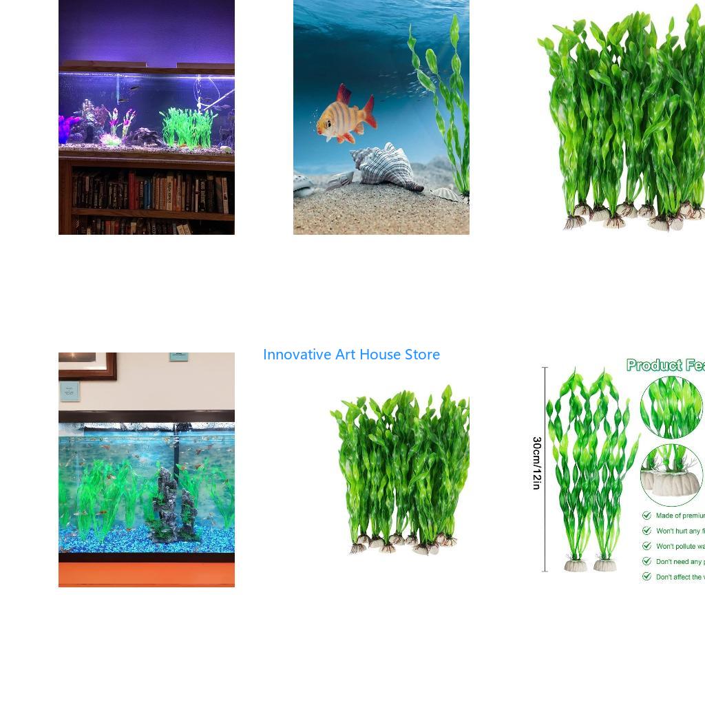 E1PC листья водных растений дл – обзор и цена Aquarium Fish Hiding Spot