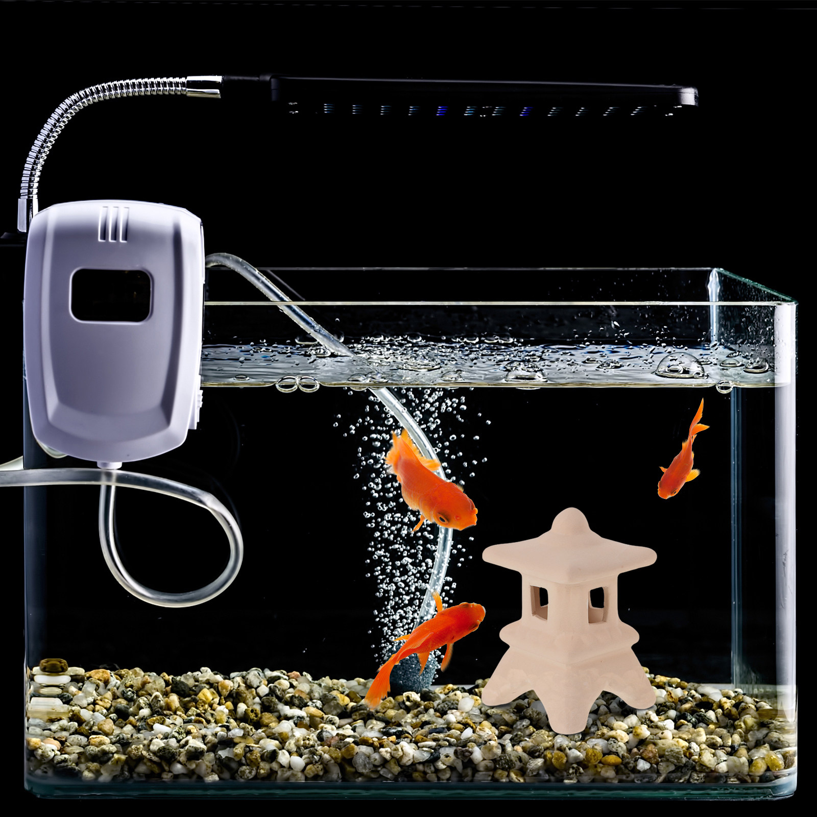 2 шт. керамических декоративны – обзор и цена Aquarium Fish Japanese